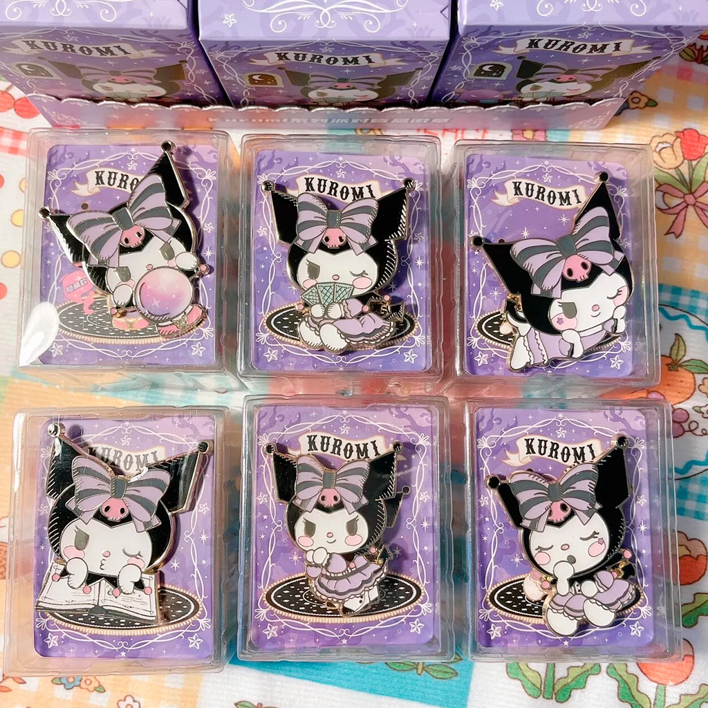 Pin prendedor Sanrio ~ Kuromi C - Imagen 3